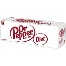 Load image into Gallery viewer, Diet Dr Pepper, 12 fl oz cans (Pack of 12)
