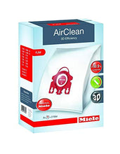 Load image into Gallery viewer, Miele Genuine Vacuum Cleaner AirClean Dust Bags Type FJM Pack of 8
