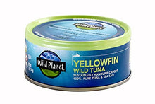 Load image into Gallery viewer, Wild Planet Fresh Ahi Yellowfin Wild Tuna Steaks with a touch of Sea Salt 5oz, Pack of 12
