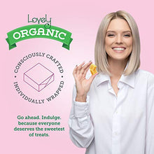 Load image into Gallery viewer, ORGANIC Chewy Candies - Lovely Co. 5oz Bag - Strawberry, Lemon &amp; Cherry Flavors | NO HFCS, GLUTEN or Fake Ingredients, 100% VEGAN &amp; Kosher!
