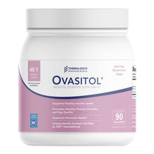 Load image into Gallery viewer, THERALOGIX Ovasitol Inositol Powder 90 Day Supply | Optimal 40:1 Blend of 4,000mg Myo Inositol &amp; 100mg D-Chiro Inositol Daily | Hormonal &amp; Ovarian Support for Women | Made in USA and NSF Certified
