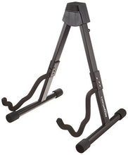 Load image into Gallery viewer, Amazon Basics Guitar Folding A-Frame Stand for Acoustic and Electric Guitars
