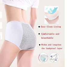Load image into Gallery viewer, Demifill Teen Girls Period Underwear Cotton Soft Women Panties For Teens Briefs S
