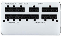 Load image into Gallery viewer, Corsair RMX White Series (2018), RM850x, 850 Watt, 80+ Gold Certified, Fully Modular Power Supply - White, 80 PLUS Gold (CP-9020188-NA)
