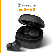 Load image into Gallery viewer, TREBLAB xFit - Truly Wireless Earbuds of 2019 - True HD Sound Bluetooth 5.0 - Super Light, Premium Design, Best Sports Headphones for Workout &amp; Running, Waterproof IPX6, Noise Cancelling (Renewed)
