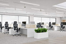 Load image into Gallery viewer, Eurotech Seating Ergohuman High Leather Seat/Mesh Back Swivel Chair, Black

