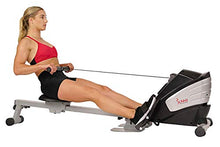 Load image into Gallery viewer, Sunny Health &amp; Fitness SF-RW5622 Dual Function Magnetic Rowing Machine Rower w/LCD Monitor
