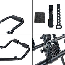 Load image into Gallery viewer, KAC T1 3-Bike Trunk Mount Bike Rack - Tie Down Design, Safety Strap Included - Fits Sedans, Hatchbacks, Minivans, and SUV's - Not Compatible with Rear Spoilers
