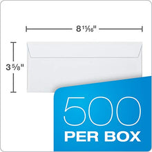 Load image into Gallery viewer, Quality Park #8 Double Window Security Envelopes for QuickBooks Checks, Redi-Strip Self Seal Closure, 3 5/8 x 8 11/16, 24 lb White, 500/Box (QUA50766)
