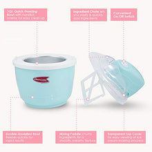 Load image into Gallery viewer, Maxi-Matic EIM-520 Automatic Easy, Homemade Electric Maker, Ingredient Chute, On/Off Switch, No Salt Needed, Creamy Ice Cream, Gelato, Frozen Yogurt, or Sorbet, 1 Quart, Blue
