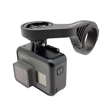 Load image into Gallery viewer, Cestbon Mount Combo Adapter for Garmin Edge Compatible with Camera or Headlight, Quick Release Out-Front Mount Extended Universal Adapter
