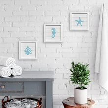 Load image into Gallery viewer, Nautical Wall Decor and Sealife Aqua Wall Decor
