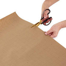 Load image into Gallery viewer, Hallmark Kraft Cut Lines on Reverse (3 Rolls: 90 sq ft TTL) Gift, Tri-Pack, Sustainable Holiday Wrap
