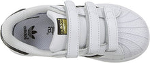 Load image into Gallery viewer, adidas Originals Baby Superstar CF I Running Shoe, White/Core Black/White, 8 M US Toddler

