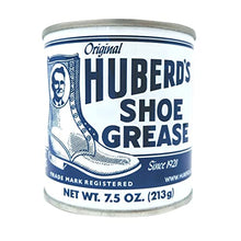 Load image into Gallery viewer, Huberd’s Shoe Grease, 7.5oz: Waterproofs, Softens, Conditions Leather. Protects Shoes, Boots, Sporting Goods, Saddle &amp; Tack. Restores Dry, Cracked, Scratched Leather. Small Batched since 1921!
