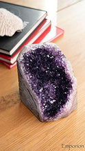Load image into Gallery viewer, Natural Amethyst (2 lb to 3 lb) Crystal Clusters Stone from Uruguay Raw Geode Quartz - Deep Purple Color
