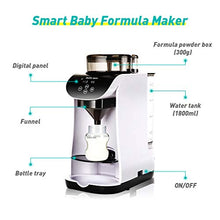 Load image into Gallery viewer, BabyEXO Baby Formula Milk Maker Formula Dispenser Automatic Electric Formula Mixer Warmer Smart Milking Machine for Baby - Easily Make Bottle with Automatic Powder Blending
