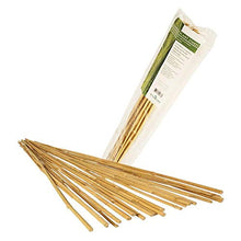 Load image into Gallery viewer, Hydrofarm HGBB4 4' Natural, pack of 25 Bamboo Stake, Tan
