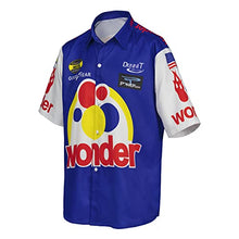 Load image into Gallery viewer, Ricky Bobby Shirt Talladega Nights Short Sleeve Shirt Men's Short Sleeve Shirt (S, Blue)

