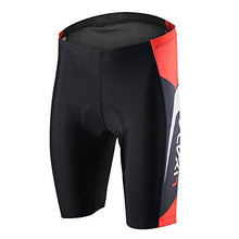 Load image into Gallery viewer, Lixada Men's Cycling Jersey Set Bicycle Short Sleeve Set Quick-Dry Breathable Shirt+3D Cushion Shorts Padded Pants
