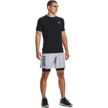 Load image into Gallery viewer, Under Armour Men's Woven Emboss Shorts , Mod Gray (011)/Black , X-Large
