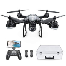 Load image into Gallery viewer, Drone with 1080P HD Camera, Potensic T18 GPS FPV RC Quadcopter with Adjustable Wide-Angle WiFi Camera, Auto Return Home, Altitude Hold, Follow Me, 2 Batteries and Aluminum Carrying Case
