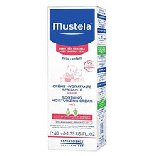 Load image into Gallery viewer, Mustela Baby Soothing Moisturizing Cream - Face Moisturizer for Very Sensitive Skin - with Natural Avocado &amp; Schizandra Berry - Fragrance-Free - 1.35 fl. Oz
