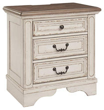 Load image into Gallery viewer, Signature Design by Ashley Realyn Nightstand, Chipped White
