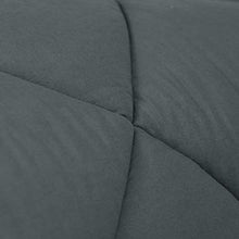 Load image into Gallery viewer, GrLeaf All-Season Quilted Down Alternative Dark Grey Comforter for Queen Size Bed - Fluffy Breathable Duvet Insert Soft Bedding - Hypoallergenic Warm Reversible Comforter with Corner Tabs,88×88 inches
