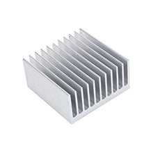 Load image into Gallery viewer, Easycargo 4pcs 40mm Heatsink 40mmx40mmx20mm, Aluminum Heatsink Kit, Cooling Heat Sink for 3D Printer Stepper Motor NEMA 17, TEC1-12706 Peltier Thermoelectric Cooler Module LED 40x40x20mm (Silvertone)
