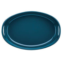 Load image into Gallery viewer, Rachael Ray Ceramics Bubble and Brown Oval Baker Set, 2-Piece, Marine Blue
