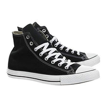 Load image into Gallery viewer, Converse Chuck Taylor All Star High Top Sneaker, Black (White Sole), Size 7
