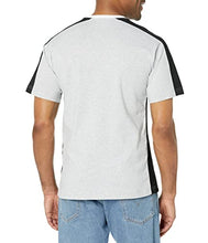 Load image into Gallery viewer, Lacoste Contemporary Collection's Men's Short Sleeve Regular Fit Colorblocked Tee Shirt, Silver Chine/Black-White, XX-Large
