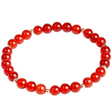 Load image into Gallery viewer, XHUUU Agate Bracelet for Women Healing Crystals Bring Good Luck and Wealth Balance Meditation Elastic Beaded Bracelets
