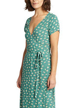 Load image into Gallery viewer, Billabong Women's WRAP Front MIDI Length Dress, Island Green, M
