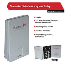 Load image into Gallery viewer, Marantec Wireless Keyless Entry System for Garage
