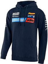Load image into Gallery viewer, Troy Lee Designs Big Boys' TLD KTM Team Hoody,Small,Navy
