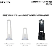 Load image into Gallery viewer, Keurig Water Filter Refill Cartridges, Replacement Water Filter Cartridges, Compatible with 2.0 K-Cup Pod Coffee Makers, 2 Count
