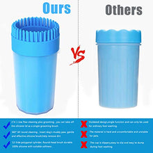 Load image into Gallery viewer, Dog Cleaner Upgrade 2 in 1 Dog Paw Cleaner Dog Brush Dog Grooming Dog Cleaning Paw Cleaner Portable Dog Foot Washer for Dog Cat

