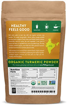 Load image into Gallery viewer, Organic Turmeric Root Powder w/ Curcumin | Lab Tested for Purity | 100% Raw from India | 16oz/453g (1lb) Resealable Kraft Bag | by FGO
