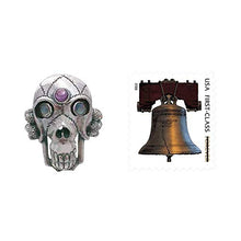 Load image into Gallery viewer, NOVICA Rainbow Moonstone and Amethyst .925 Sterling Silver Men's Ring, Immortal'
