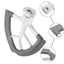 Load image into Gallery viewer, Flex Edge Beater For Kitchenaid,Kitchen Aid Mixer Accessory,Kitchen Aid Attachments For Mixer,Fits Tilt-Head Stand Mixer Bowls For 4.5-5 Quart Bowls,Beater With Silicone Edges,White
