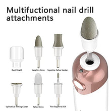 Load image into Gallery viewer, Professional Manicure Pedicure Kit, Electric Nail File Set, Cordless Electric Nail Drill Machine, 5 Speeds Hand Foot Care Tool for Nail Grind Trim Polish
