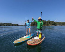 Load image into Gallery viewer, Boardworks Versa | Recreational Stand Up Paddleboard | Bombshell Epoxy Hardboard | 10' 6", Bamboo/Blue (4440529519)
