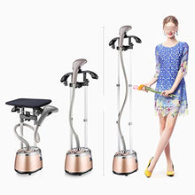 Load image into Gallery viewer, CWH&amp;WEN 2000W Garment Steamer with Quick Heat Element, Vertical/Handheld Clothes Steamers with 9 Steam Levels, Fabric Brush, 360° Rolling Hanger for All Garments
