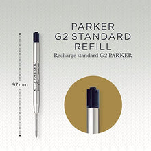 Load image into Gallery viewer, PARKER QUINKflow Ballpoint Pen Ink Refills, Medium Tip, Black, 3 Count
