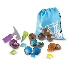 Load image into Gallery viewer, Learning Resources Rock 'n Gem Surprise, Sorting, Matching &amp; Counting Skills Activity Set, Early STEM, 19 Pieces, Ages 3+
