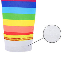 Load image into Gallery viewer, HDE Ultra Soft Girls Leggings - Comfy Full Ankle Length Black - Cute Rainbow Tights with Unique Prints - Comfortable Workout Stretch Pants for School, Home &amp; Play, 6/6X
