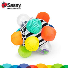 Load image into Gallery viewer, Sassy Developmental Bumpy Ball | Easy to Grasp Bumps Help Develop Motor Skills | for Ages 6 Months and Up | Colors May Vary
