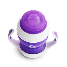Load image into Gallery viewer, Munchkin 2 Piece Gentle Transition Trainer Cup, 4 Ounce, Purple
